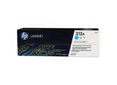 HP CF381A Cyan Cartucho de Toner Original - 312A